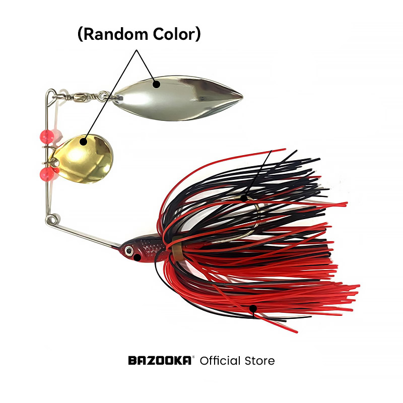 Bazooka umpan pancing Spinnerb - Fishing Lure Buzzbait ulasan dan harga