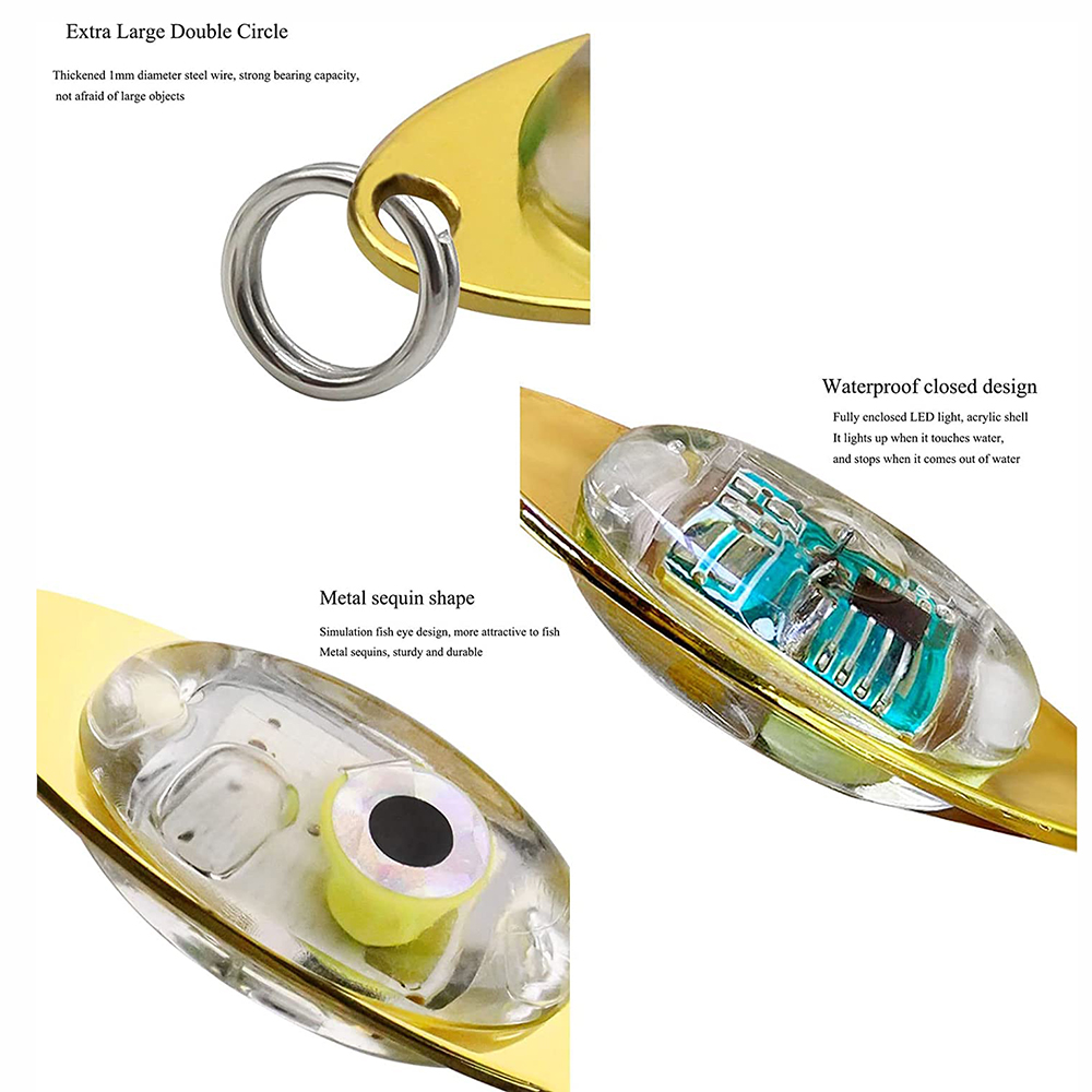 PRO BEROS LED lampu pancing ja - Fishing Lure Buzzbait ulasan dan harga