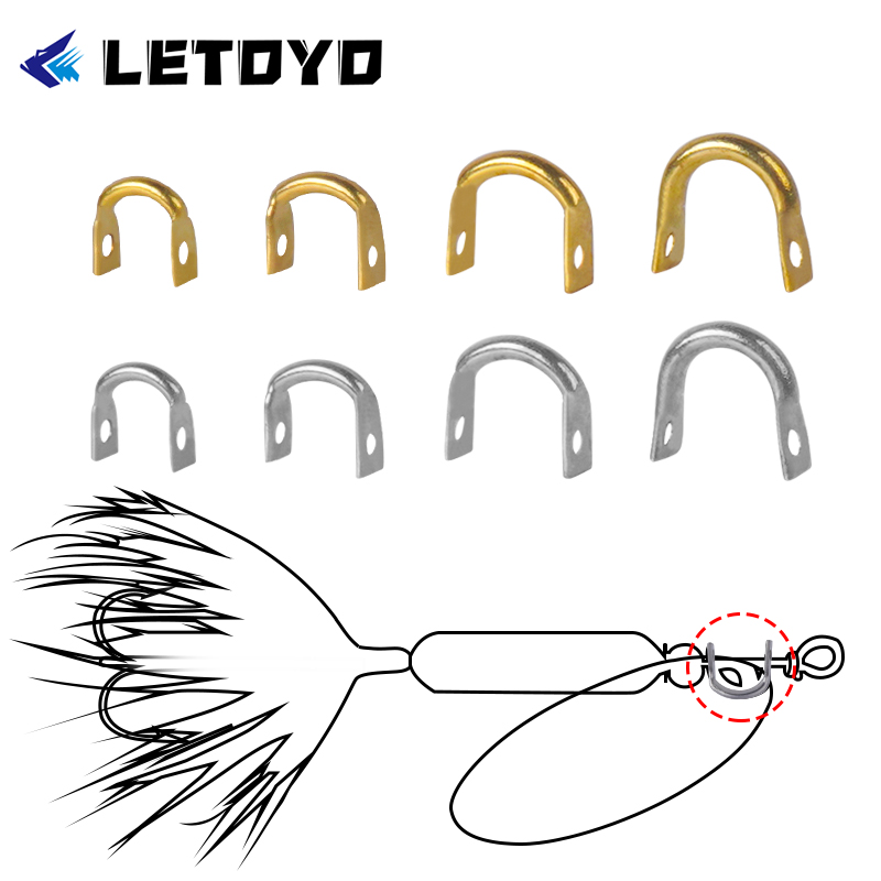 LETOYO 100 buah umpan pancing  - Fishing Lure Spinnerbait ulasan dan harga