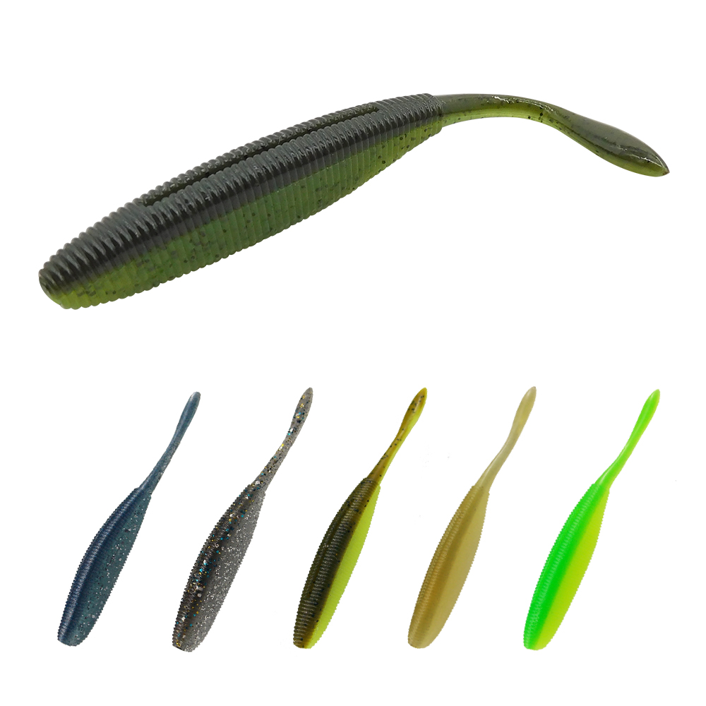 ESFISHING Drive Shad 100mm 8pc - Fishing Lure Soft Plastic ulasan dan harga